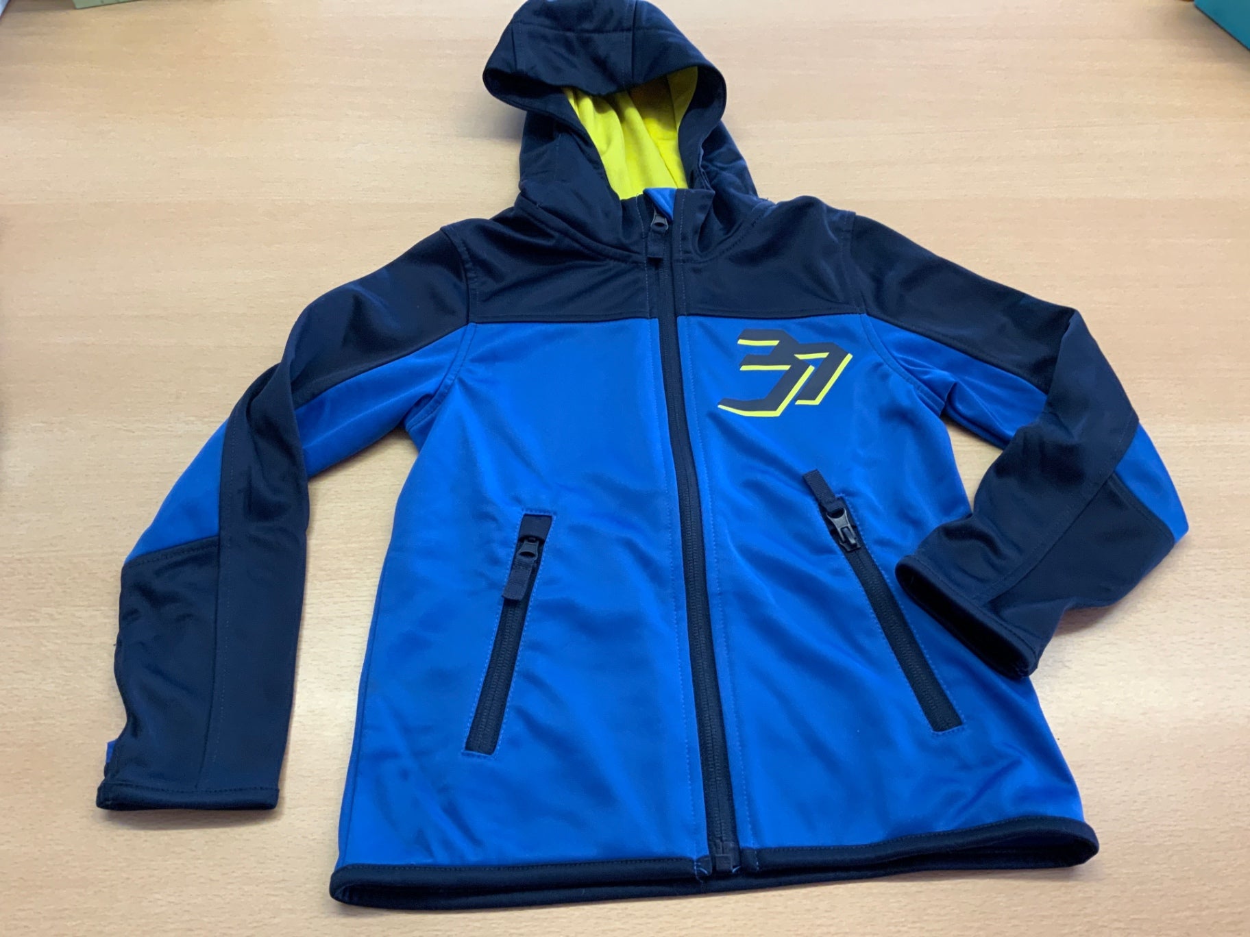 Jacke 110/116 Blau
