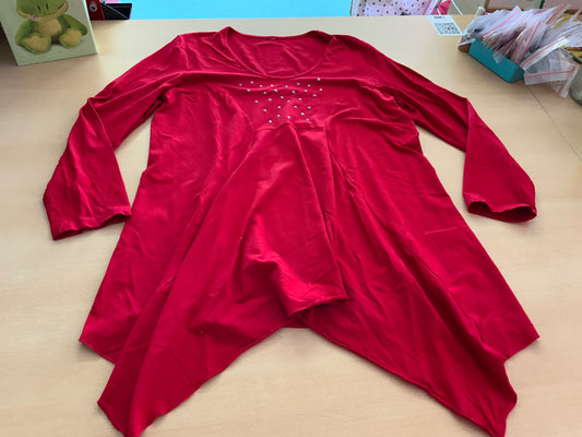 Langarmshirt XL Rot