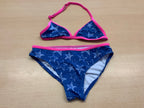 Bikini 134/140 Blau und Pink