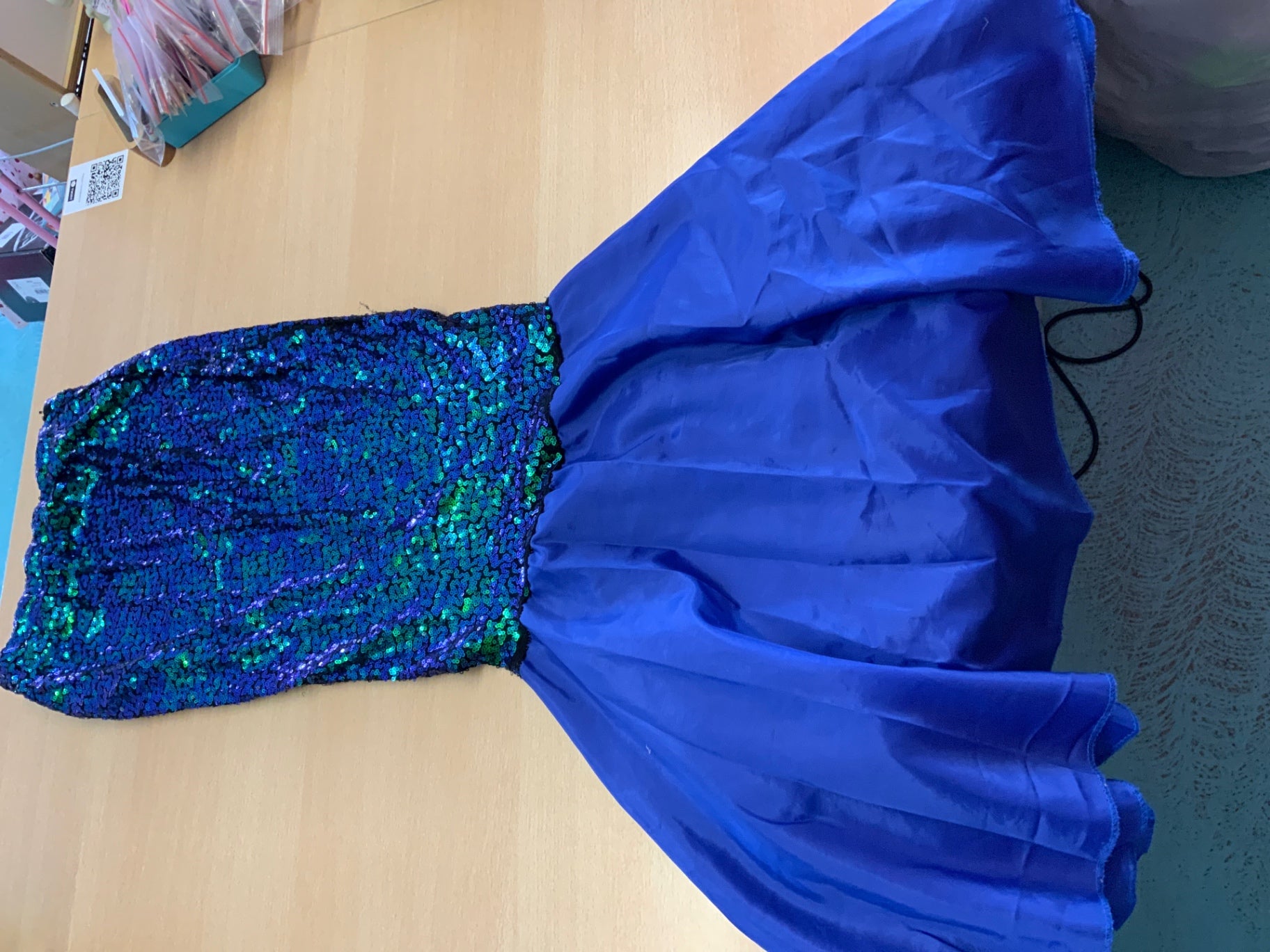 Kleid S Blau