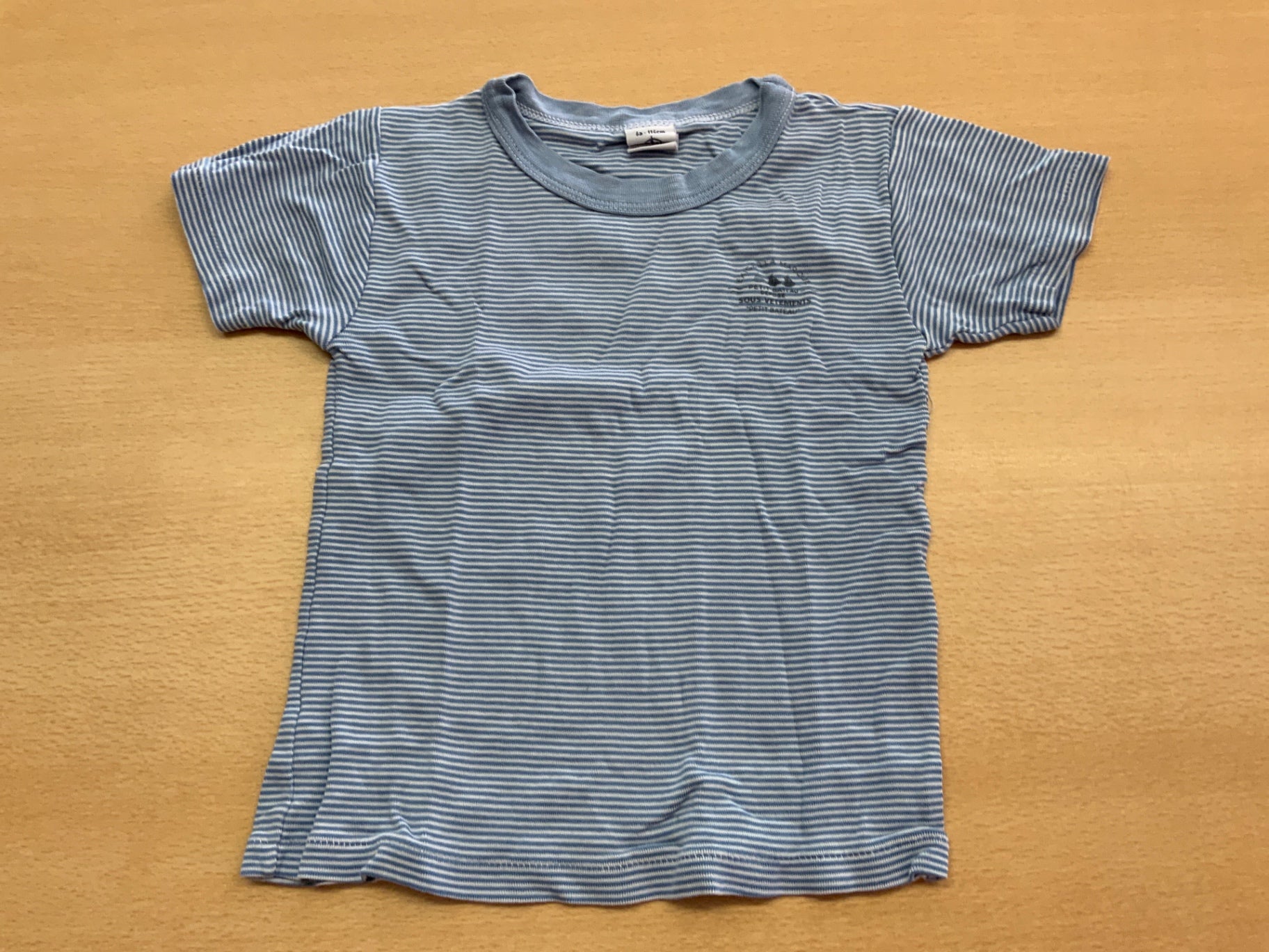 H&M T-Shirt 98/104 Blau und Weiß