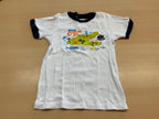 Unbekannt T-Shirt 104 Weiß und Schwarz