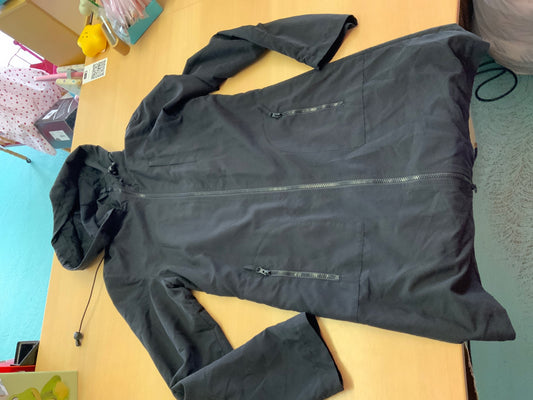 Regenmantel 36 Schwarz