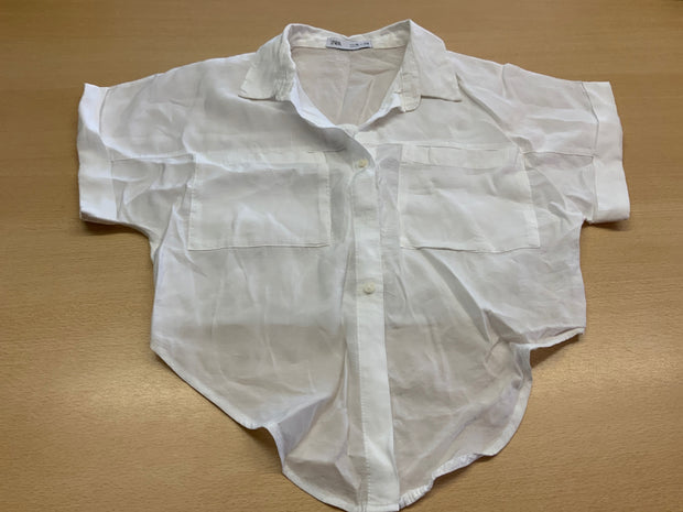 Zara Bluse 140 Weiß