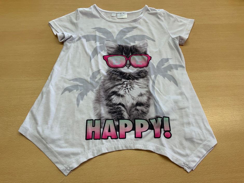 T-Shirt 140/146 Weiss