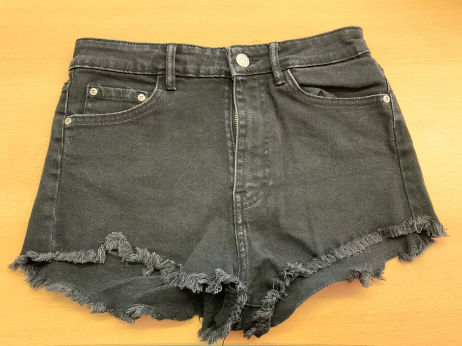 Jeans-Shorts 36 Schwarz