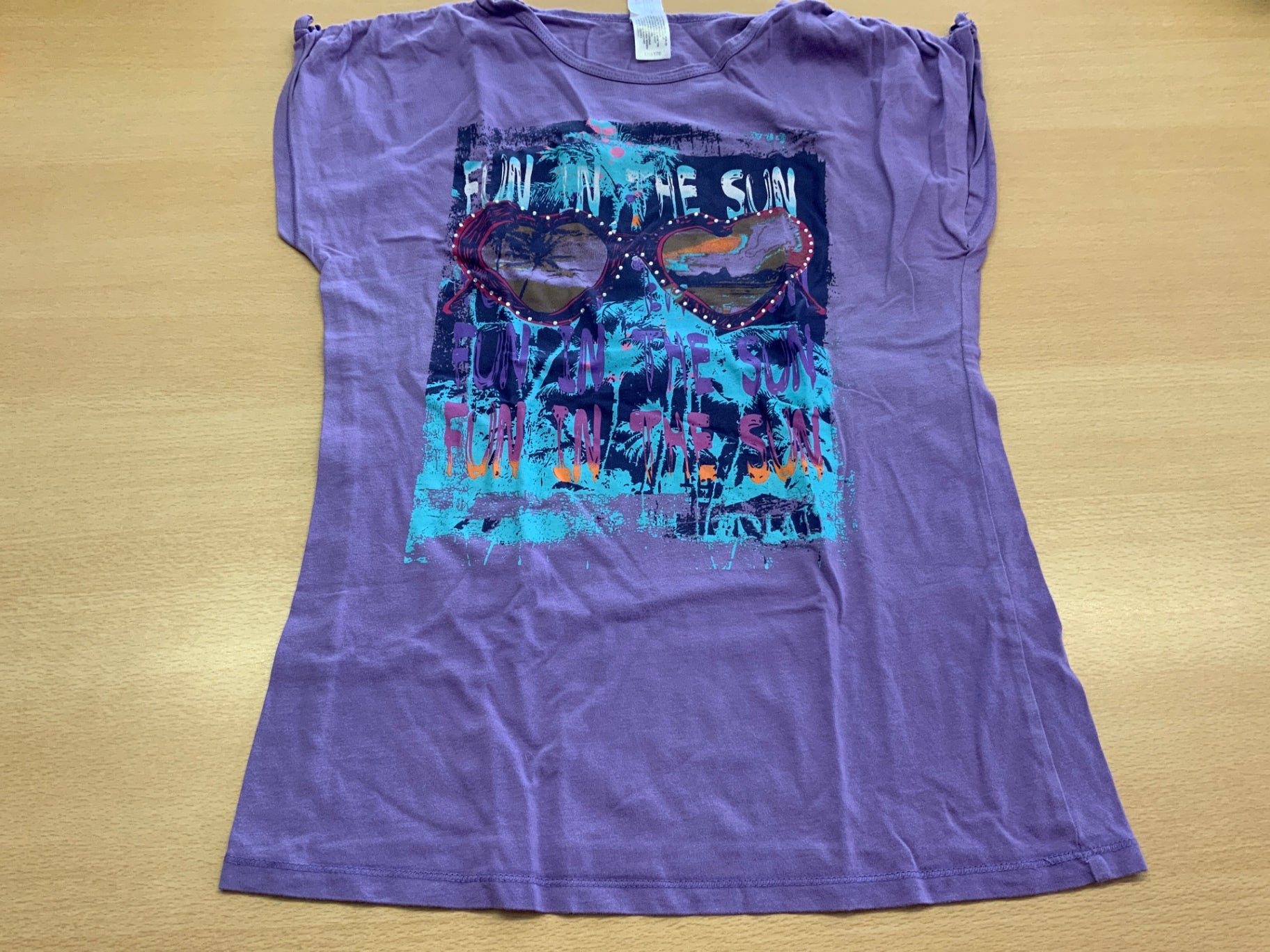 T-Shirt 170/176 Lila
