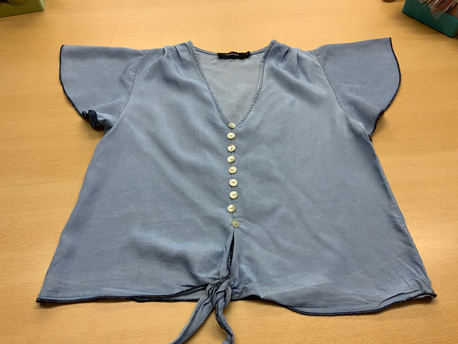TODAY Bluse S Hellblau