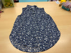  Hemdbluse M Blau
