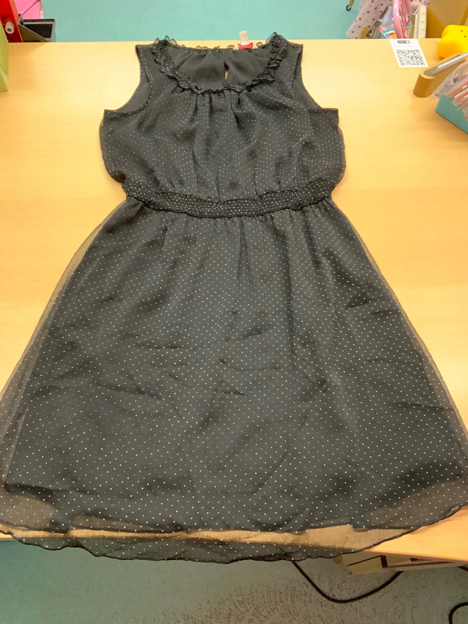 Esprit Kleid 36 Schwarz mit weißen Punkten