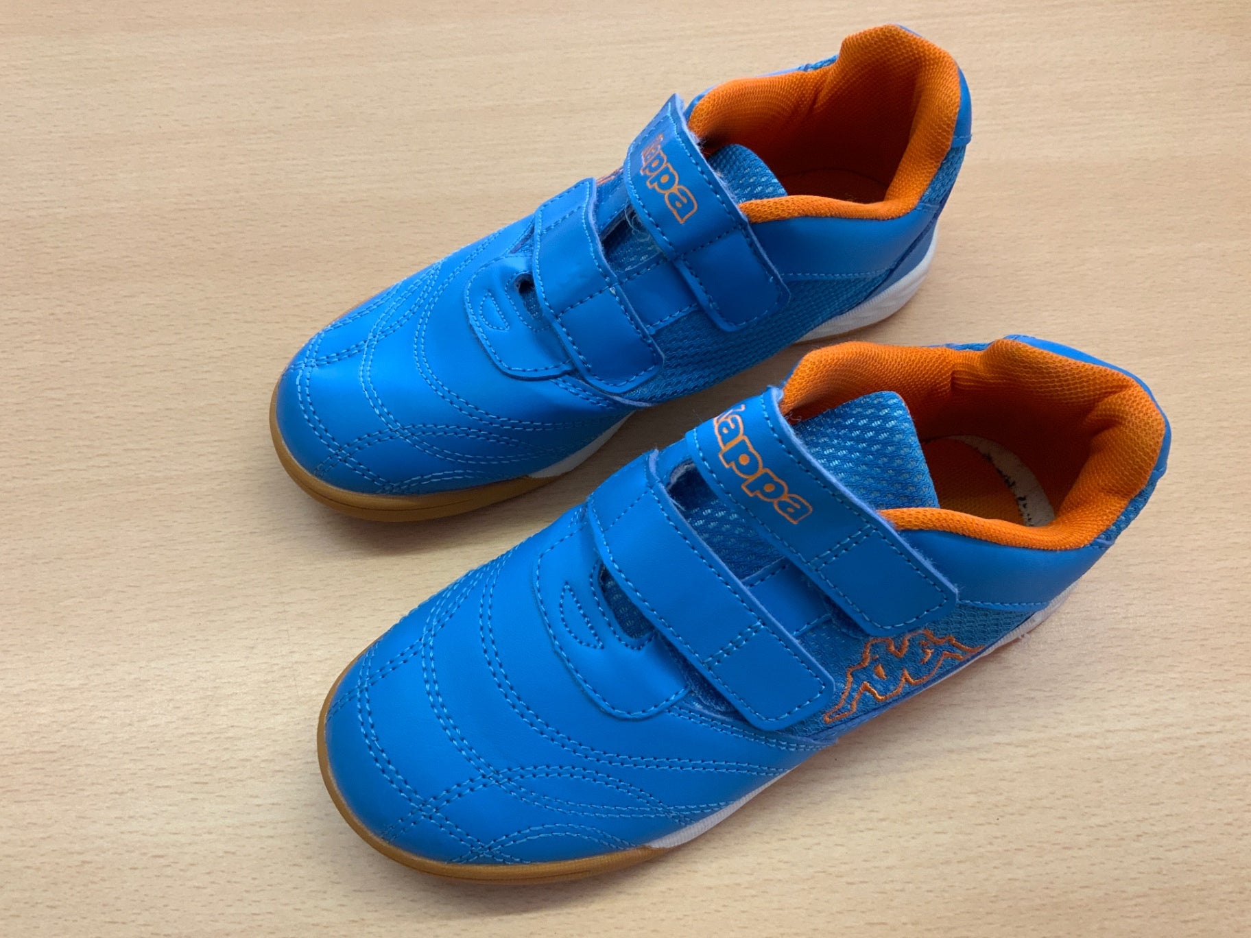 Kappa Sneaker 32 Blau und Orange