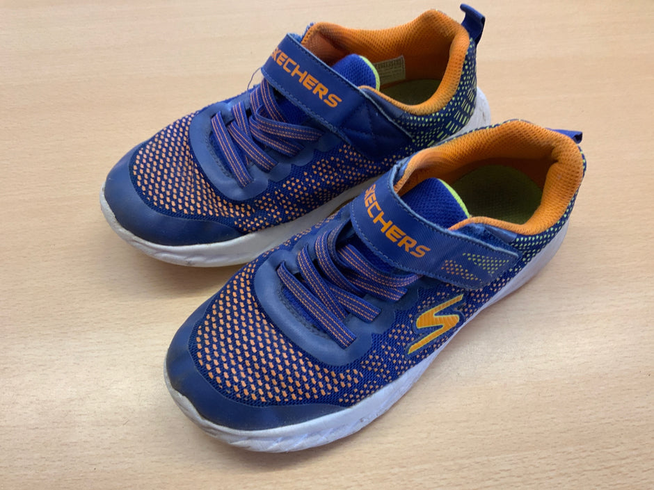 Skechers Sneaker 35 Blau und Orange