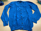 Strickjacke XL Blau