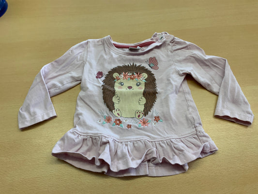  Langärmliges T-Shirt 86 Rosa