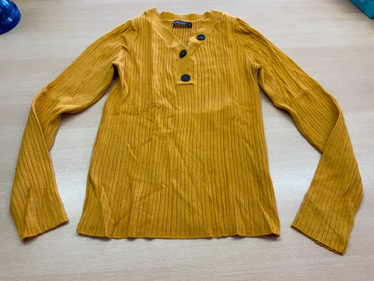 Pullover M Gelb