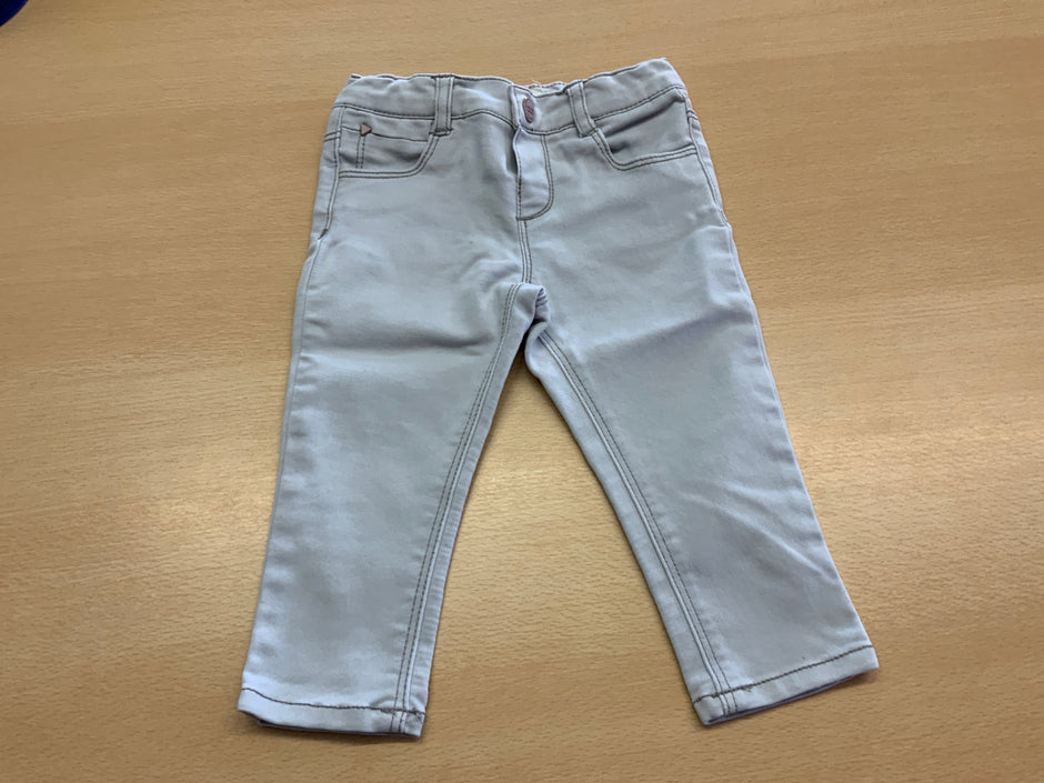 Jeans 80 Hellgrau