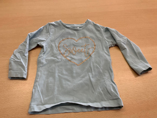 Langarmshirt 80 Grün