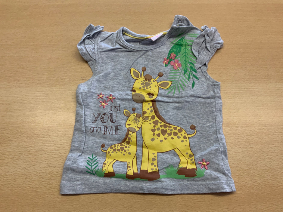 T-Shirt 80 Grau