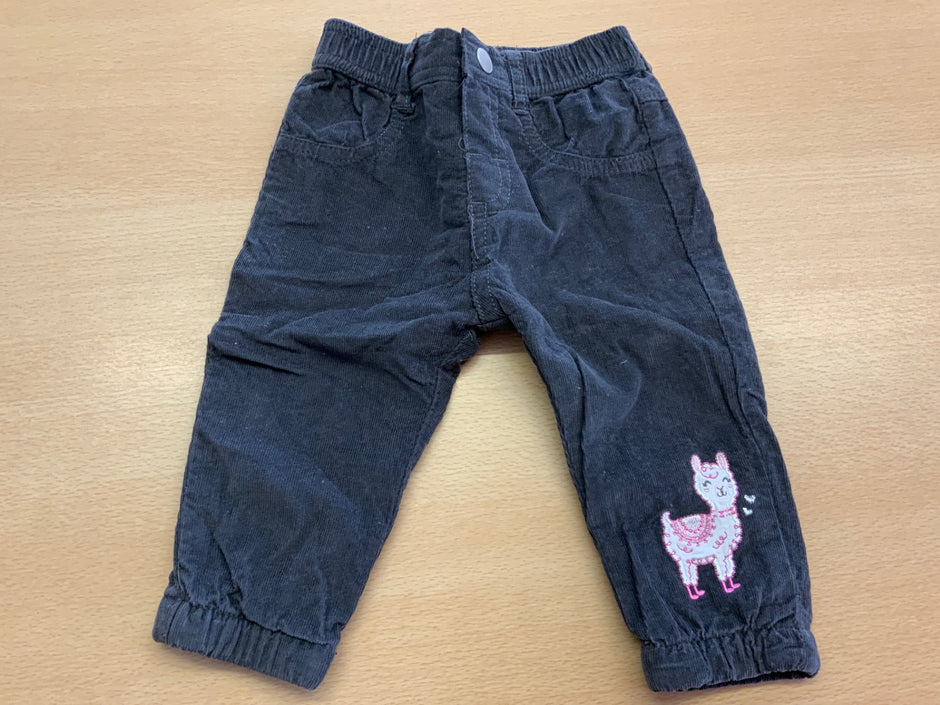 Babyhose 74 Dunkelgrau