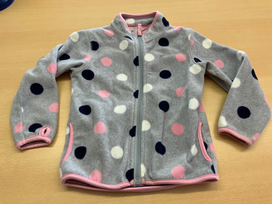 Jacke 98 Grau, Rosa, Dunkelblau, Weiß