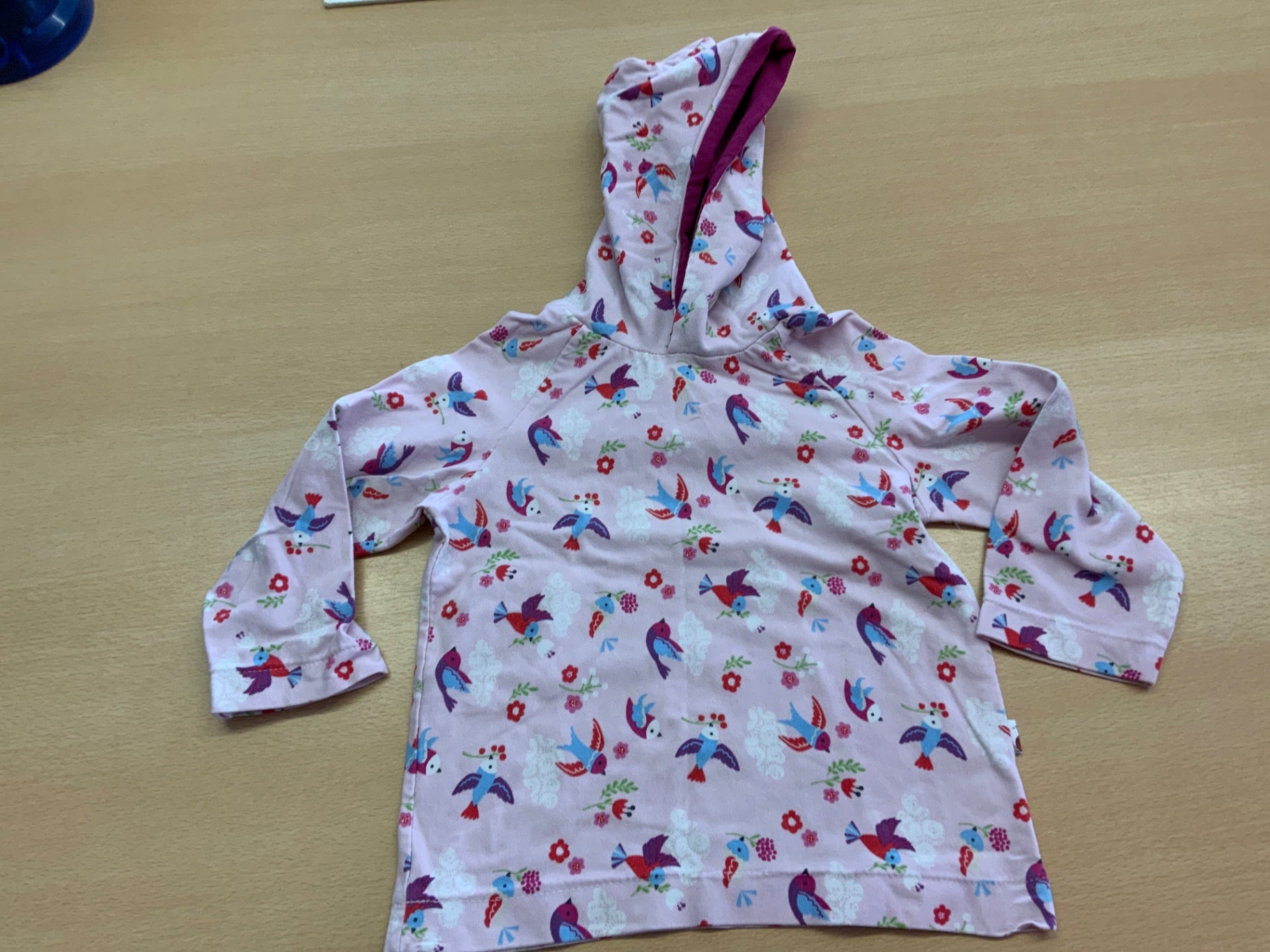 Kapuzenpullover 92 Rosa