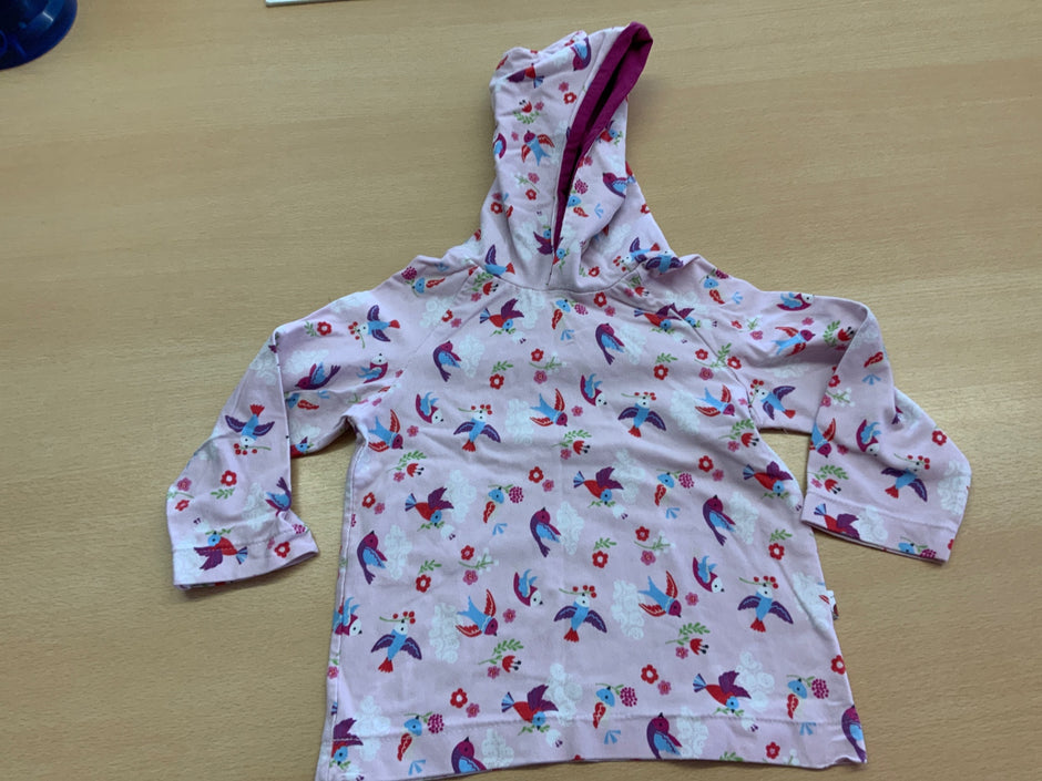Kapuzenpullover 92 Rosa