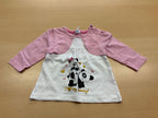 Pulli 68 Weiß und Pink