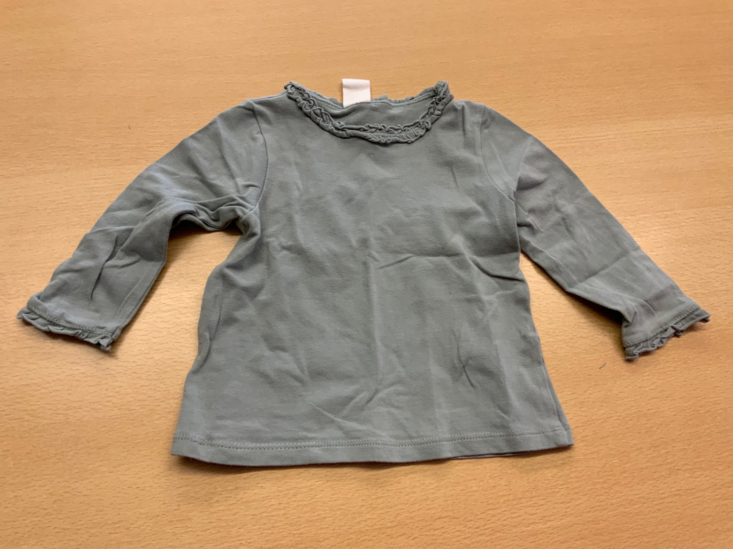 Mädchen Langarmshirt 68 Grün