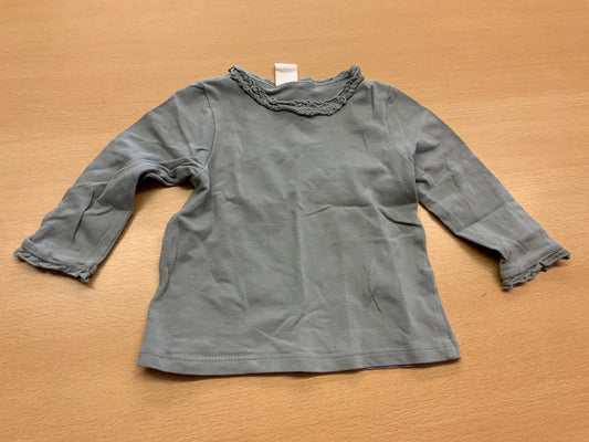 Mädchen Langarmshirt 68 Grün