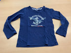 Langarmshirt 128 Blau