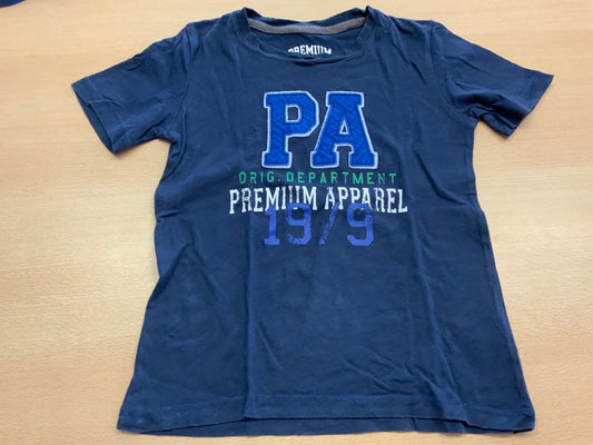 T-Shirt 122/128 Blau