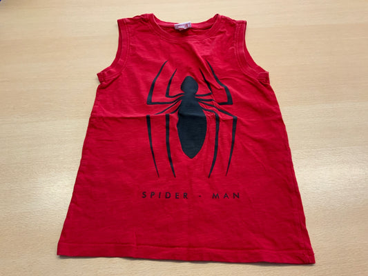 Marvel Ärmelloses T-Shirt 128 Rot