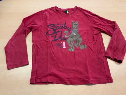 Langärmliges T-Shirt 110 Rot