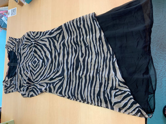 Kleid 34 Schwarz und Weiß