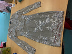 Abendkleid S Grau