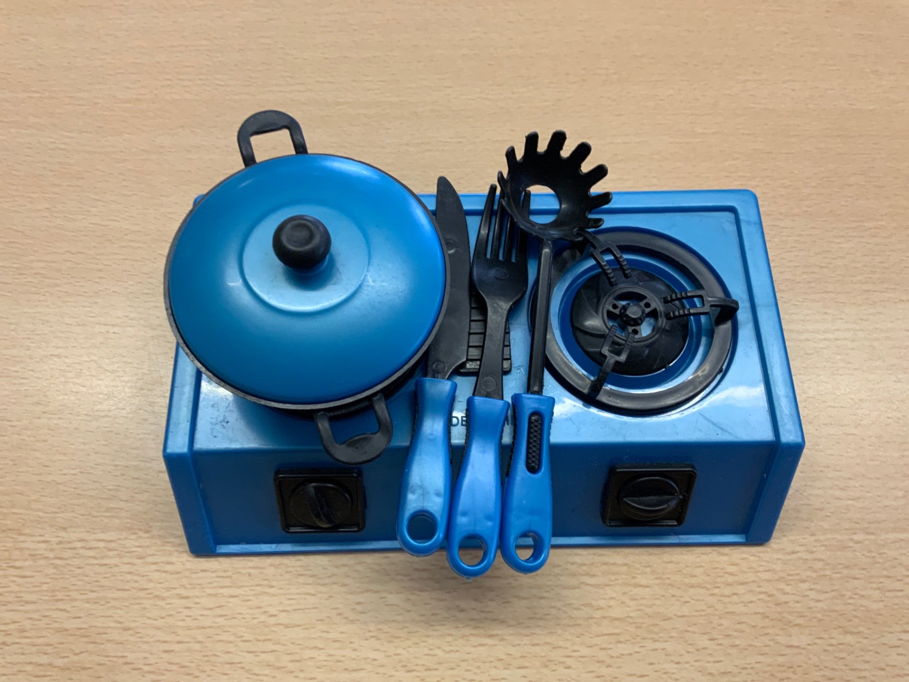 Campingkocher Blau