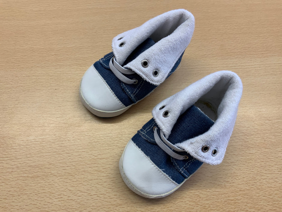 Babyschuhe 21/22 Blau und Weiß
