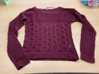 Pullover M Burgund