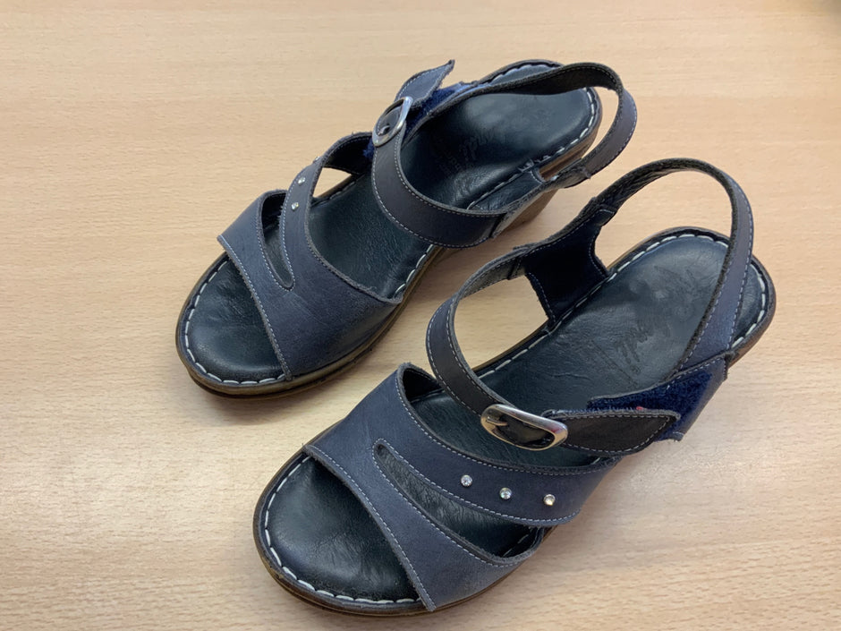 Sandalen 37 Dunkelblau