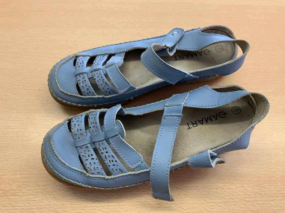 Damart Sandalen 36 Hellblau
