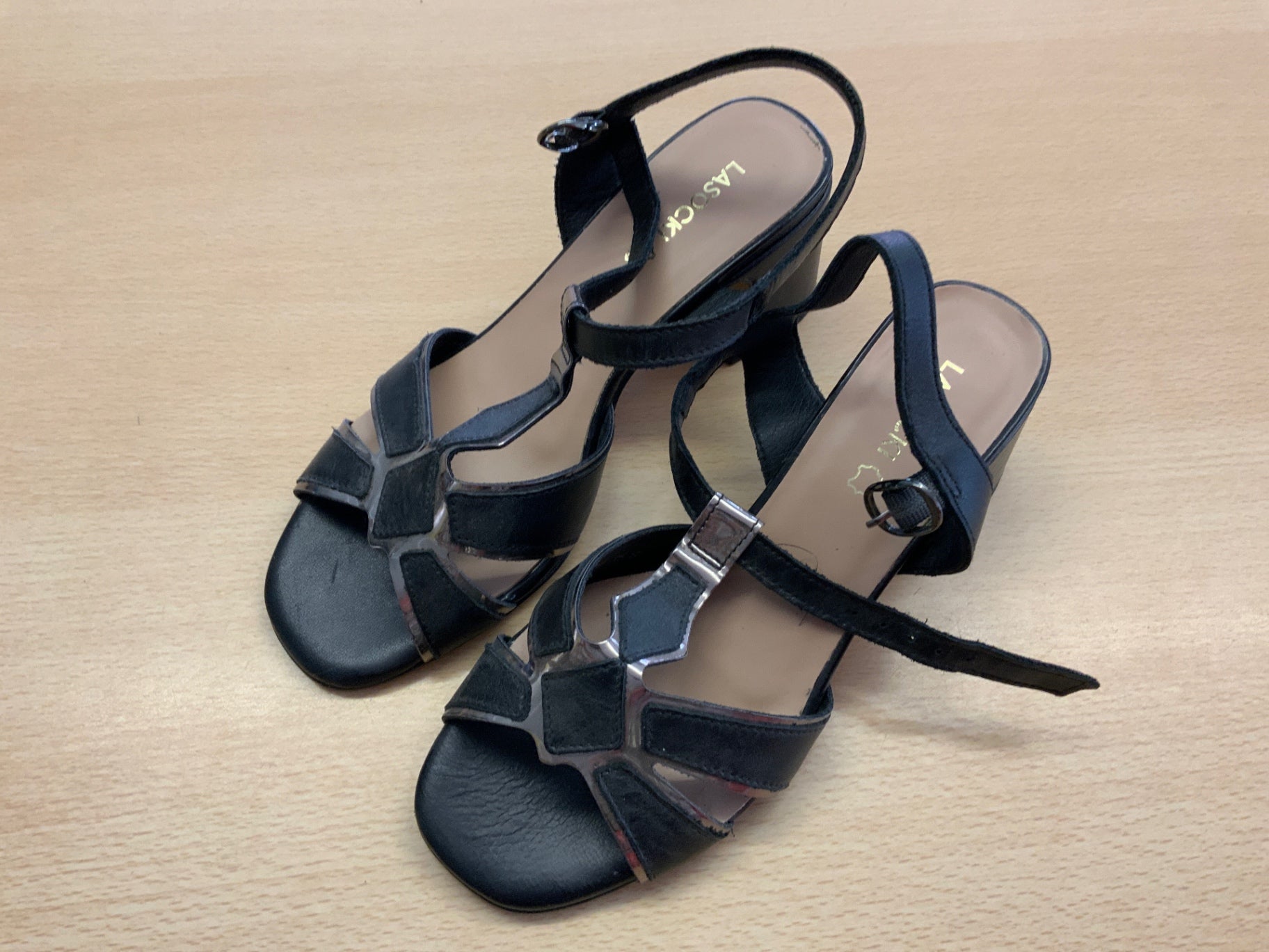 Sandalen 35 Schwarz