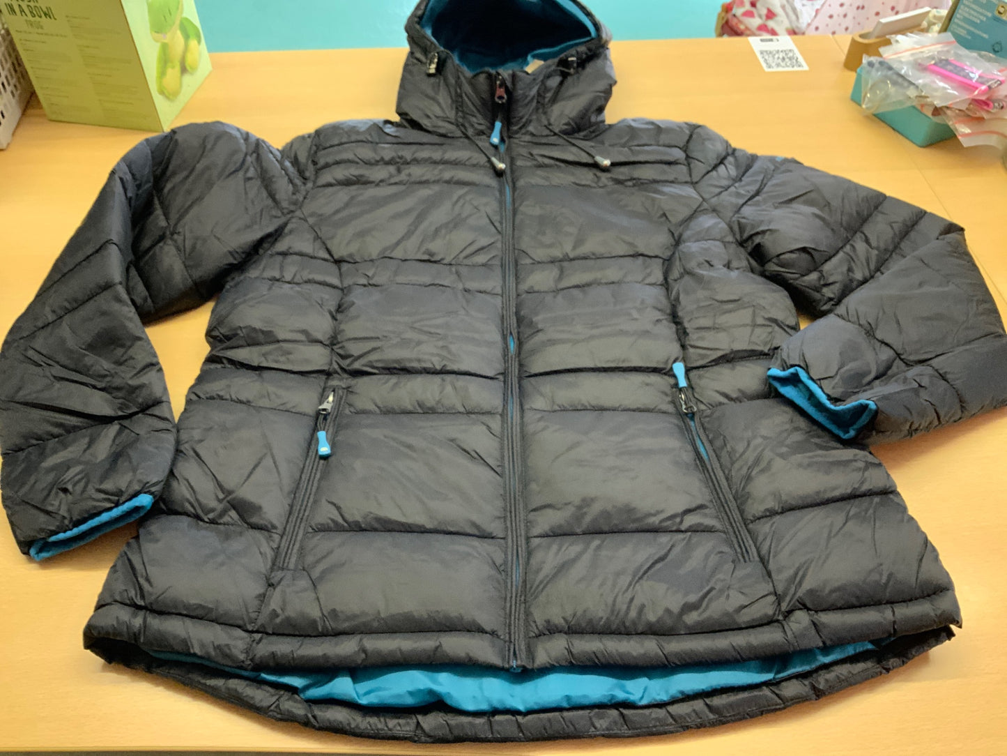 Winterjacke 44 Schwarz