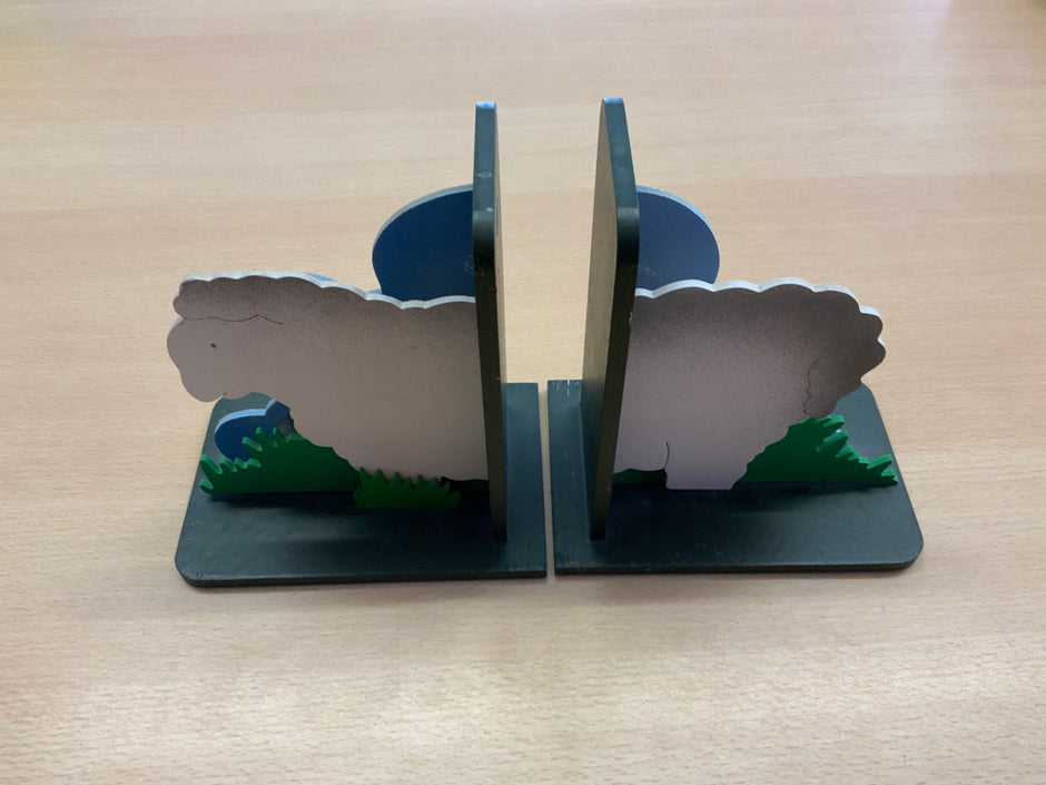 Buchstützen Mehrfarbig