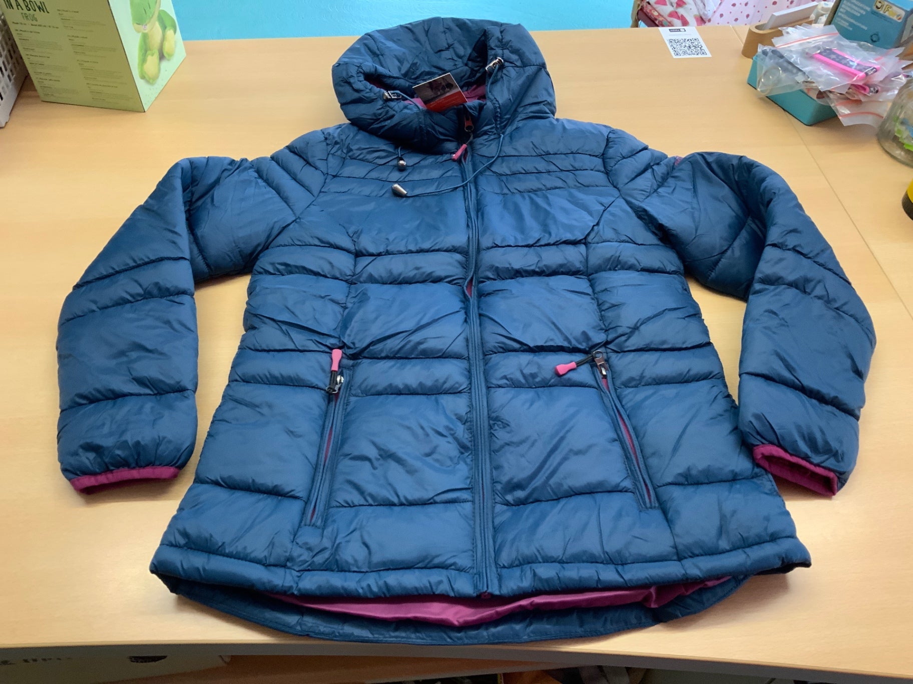 Winterjacke 38 Petrol
