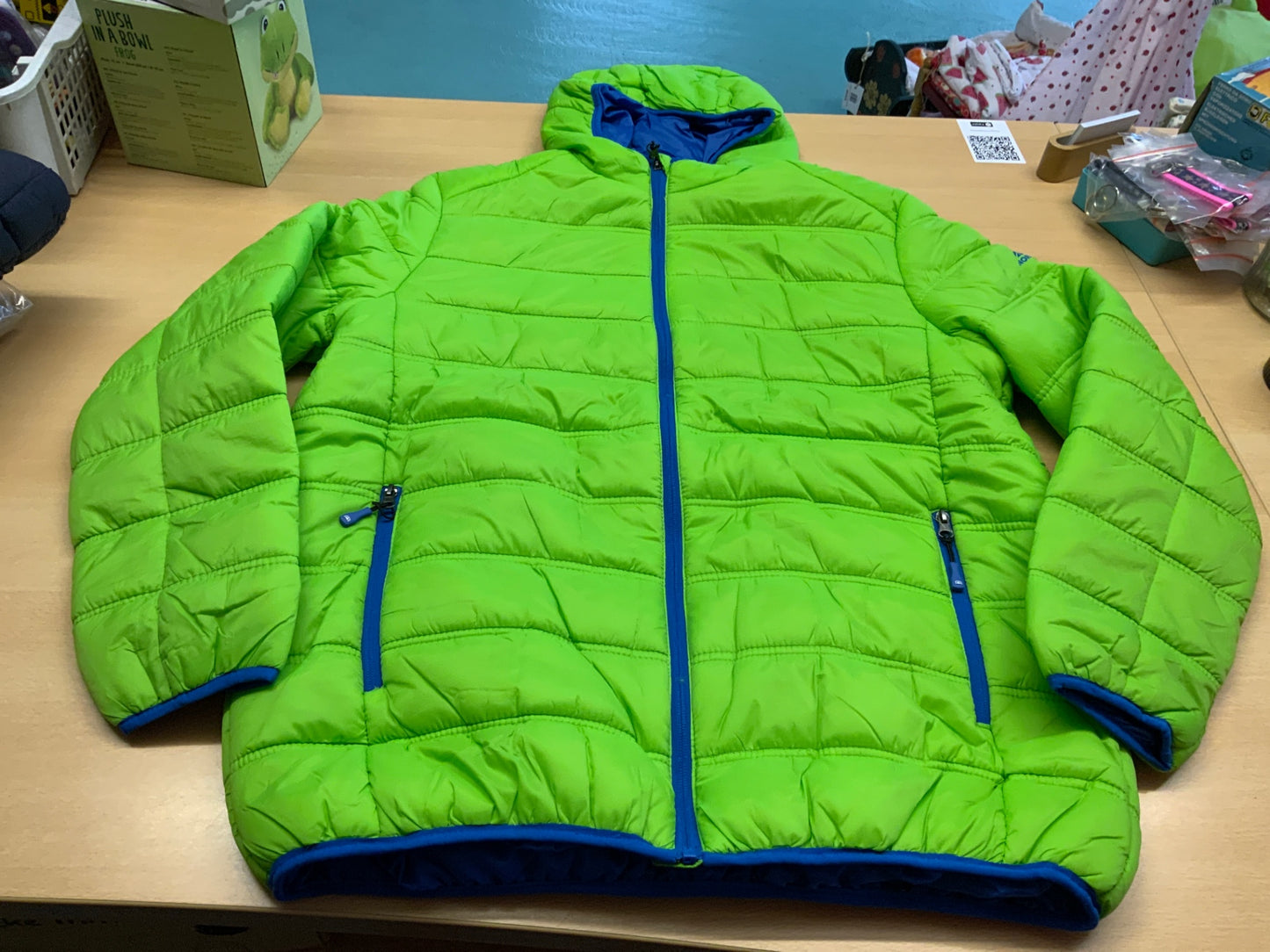Winterjacke XL Grün