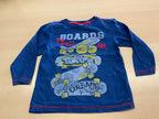 Langarmshirt 104 Blau