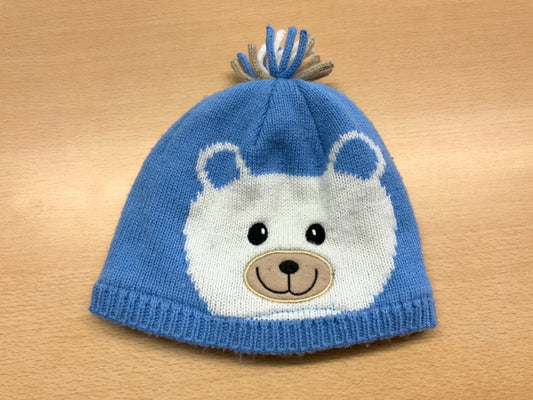 Mütze 48 Blau, Weiß, Grau, Schwarz, Beigetöne