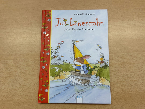 Arena Buch Juli Löwenzahn Bunt