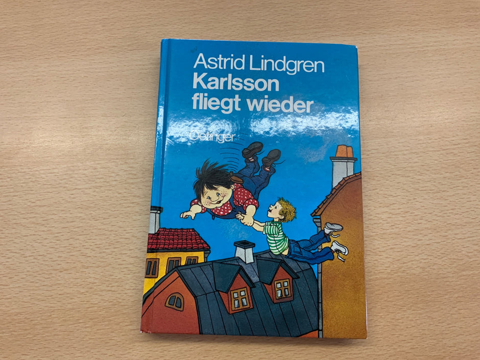  Buch Karlsson fliegt wieder Bunt