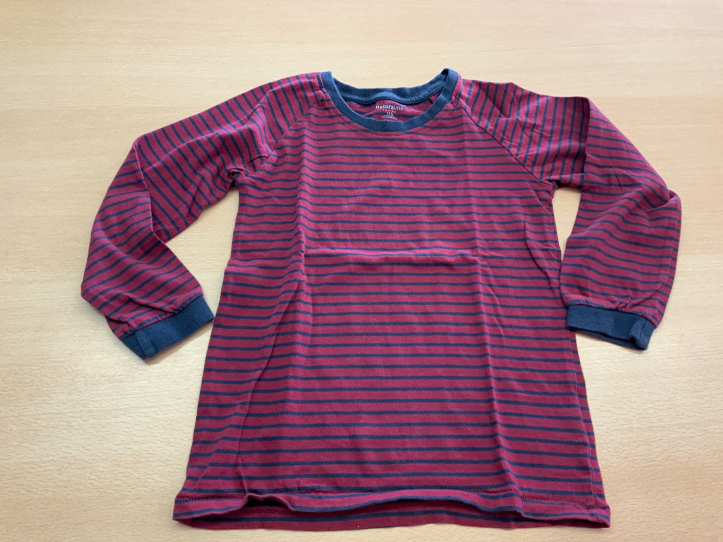 Naturana Pullover 116 Rot, Blau